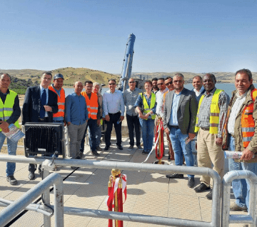 May 2024 - Inauguration of the Bouheurtma dam raising works