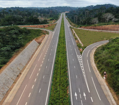 Projet SCET-Tunisie, AUTOROUTE YAOUNDE-DOUALA