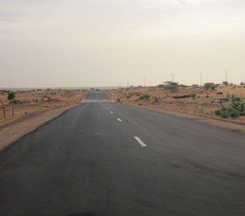 Project SCET-Tunisia, ATAR TIDJIKJA ROAD