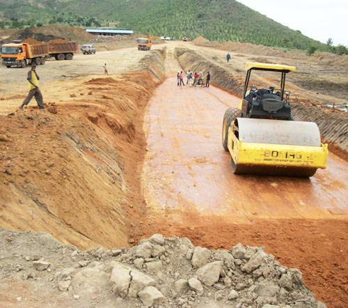Projet SCET-Tunisie, barrages de retenue d'eau au Rwanda