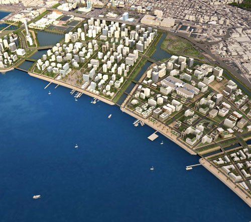 Projet SCET-Tunisie, AMENAGEMENT DU LAC NORD DE TUNIS