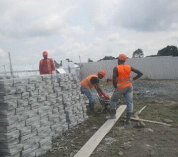 Scet - Tunisie - PREFABRICATION DES PAVES ET BORDURES DES VOIRIES PRIORITAIRES DANS LA COMMUNE DE LIBREVILLE A ALIBANDENG ET ONDOGO