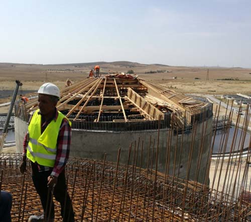 Projet SCET-Tunisie, Réalisation de la filière boues de la station d’épuration d’El Attar dans le cadre du programme traitement et valorisation des boues