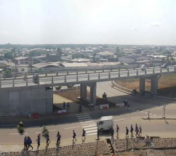 Projet SCET-Tunisie, aménagement de l’accès de Douala