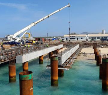 SCET TUNISIE - EXTENSION ET MODERNISATION DU PORT INGLES DANS L'ILE DE MAIO